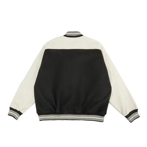 Fabricant de vêtements streetwear, vente en gros, veste varsity sur mesure, grande taille, pour homme - Product Image 2