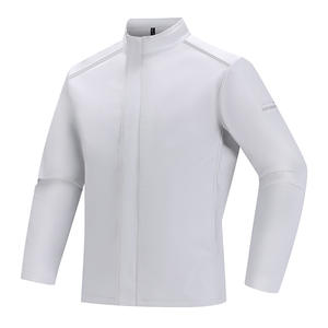 Veste de cyclisme coupe-vent |   Coupe-vent réfléchissant pour vélo avec poche arrière |   Vêtements de vélo imperméables et respirants - Product Image 3