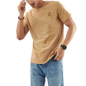 ออกแบบโลโก้ของคุณเอง เสื้อยืดผู้ชายผ้าฝ้าย 100% คอกลม เสื้อยืดสตรีทแวร์ สำหรับผู้ใหญ่ - Product Image 3