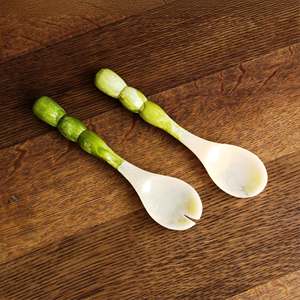 Article très vendu, écologique, compatible lave-vaisselle, ustensiles à salade, cuisine à domicile, fabriqué en Inde - Product Image 5