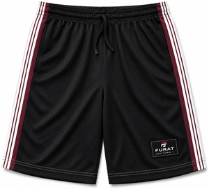 Shorts pour hommes personnalisés OEM par sublimation, avec poches et fermetures éclair, pour la gym, grandes tailles, au-dessus du genou, imprimé léopard, séchage rapide, taille mi-haute - Product Image 1