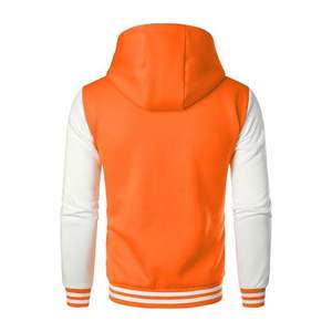 Plus Size Unisex Versity College Jackets Wholesale Blank Varsity Jackets Custom Logo Plain Letterman Varsity Jacket - Product Image 2