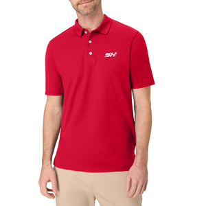 Camiseta Deportiva de Golf de Manga Corta con Botones, 100% Algodón, Absorbente de Humedad, Antiarrugas, para Entrenamiento, Casual y Uso Diario, Cómoda - Product Image 1