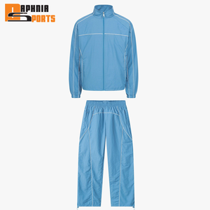 2026 Unisex Men's Custom Made Waterproof Windbreaker Set Hooded Elastic Waist Two-Piece Winter Streetwear Solid Printed - Product Image 1