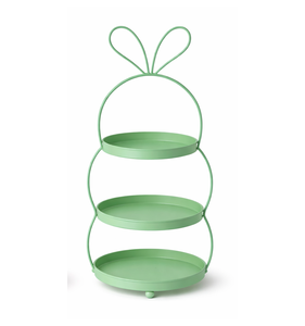 Soporte de Dos Niveles para Servir Pasteles y Cupcakes, Estilo Moderno, de Metal y Hierro, Ideal para Bodas y Fiestas de Cumpleaños - Product Image 4