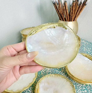 High End Mother of Pearl Plate Vietnam Natural Shell Material for <b>Vanity</b> Tray <b>Dressing</b> <b>Table</b> Decor Gift Tray Use - Product Image 3