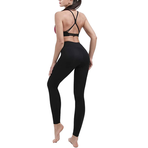 Women Yoga Set Stretch Workout Apparel Custom Yoga Set Performance Sportswear Factory Yoga Set Exercise Clothing - Product Image 5