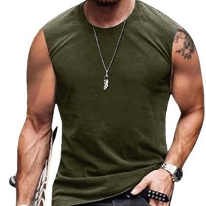 Factory Direct Men's Tank Top Sublimation UPF 50+ Quick Dry Fitness Running Sportswear OEM Supplier - Product Image 5