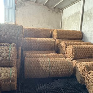 Natural Coir Mesh Fiber <b>Mat</b> for Microgreen Vietnam Factory Price Biodegradable Thickness 5mm High Water Retention 10m <b>Roll</b> Pack - Product Image 5
