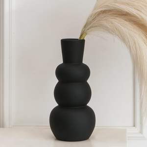 Jarrón floral de lujo hecho a mano de hierro moderno y ecológico para decoración navideña del hogar, Zahid Exports. - Product Image 4