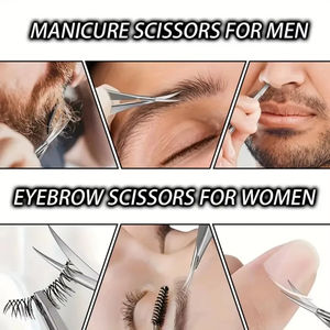 Tijeras para Cutículas Rectas de Acero Inoxidable Spring Beauty, Duraderas, para Diestros, para Cejas y Microcorte - Product Image 4