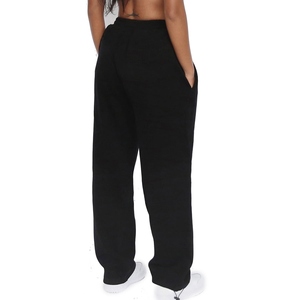 2026 Designer Mens Wide Leg Canvas Pants Elastic Waist Casual Breathable 100 Percent Cotton Winter Fleece Apparel - Product Image 2
