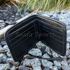 Cartera Delgada de Cuero Vacuno de Primera Calidad, Cartera Corta de Cuero Genuino, Gran Capacidad, Logotipo Personalizado, Carteras Multifuncionales de Cuero Vacuno - Product Image 3