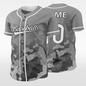 Maillot de baseball personnalisé pour hommes et femmes, respirant, grande taille, impression numérique, séchage rapide, manches courtes, coupe ample - Product Image 4