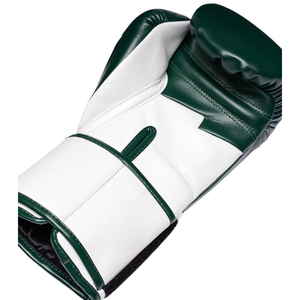 Gants de boxe OEM Fly Superlace vert et blanc, fermeture auto-agrippante, pour entraînement et sparring professionnel, 8oz-16oz - Product Image 5