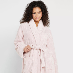 Albornoz de Baño de Toalla de Primera Calidad para Mujer, Altamente Absorbente, 100% Algodón, Diseño de Chal, Albornoces Perfectos para Mujer - Product Image 6