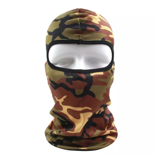 GENERSA SPORTS <b>Blue</b> <b>Balaclava</b> Face Mask Full Coverage Outdoor Unisex 100% Polyester Adult Size 56-58CM Breathable Waterproof - Product Image 4