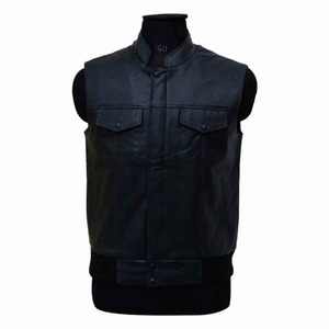 Chaleco de Invierno Impermeable para Hombre Zarsah Exports, 100% Poliéster, Cuello en V, Cierre de Cremallera, Estilo Urbano, Bolsillos, Estilo Motero - Product Image 5