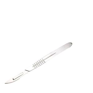 Lames chirurgicales jetables personnalisables en acier au carbone 10R, à usage manuel, pour instruments médicaux, vente en gros, à prix abordable - Product Image 1