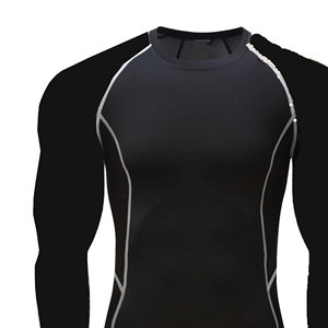 Camiseta de Compresión Deportiva para Hombre, Manga Larga, para MMA, Gimnasio y Entrenamiento al Aire Libre, Camiseta de Compresión Personalizada para Hombre - Product Image 2