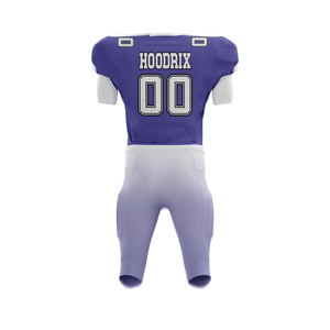 Uniformes de football américain personnalisés, broderie en twill cousue, uniforme de jeu d'équipe personnalisé, vêtements de football anti-déchirure en spandex - Product Image 4