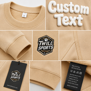 Nouveau design – Sweat-shirts surdimensionnés personnalisés à imprimé en relief pour femme – Vêtements décontractés d'hiver – Sweat-shirts unis à imprimé en relief – Vente en ligne - Product Image 4