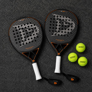 Juego de Raquetas de Pádel Profesionales de Fibra de Carbono 3K, Logotipo Personalizado, Forma de Lágrima, Núcleo de EVA, Raquetas de Tenis de Pádel para Torneo - Product Image 1