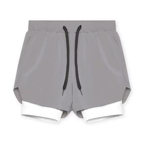 Pantalones Cortos Deportivos Personalizados al por Mayor con Logotipo, Ropa Deportiva para Hombre, para Entrenamiento, Running y Fitness - Product Image 4