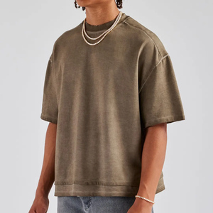 Camiseta Casual de Manga Corta para Hombre, 100% Algodón, Secado Rápido, Ecológica, Venta al Por Mayor Directa de Fábrica, Alta Calidad - Product Image 2