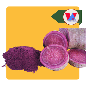 Polvo de Camote Morado Puro de Venta Caliente, Harina de Ñame Soluble en Agua para Fideos Instantáneos, Mochi, Té de Burbujas, Ingrediente Sostenible - Product Image 1