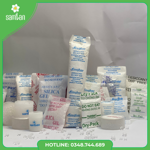 Sachets déshydratants en gel de silice de marque YZM, poudre en emballage non tissé, pureté 99,6 %, agent auxiliaire chimique, origine Guangdong - Product Image 3