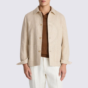 100% Cotton <b>Men</b> Shackets Casual <b>Men</b> Shackets Fashion Style <b>Men</b> Shackets <b>Warm</b> <b>Men</b> Shackets For Daily Use - Product Image 3