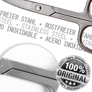 Ciseaux à ongles incurvés personnalisés de qualité supérieure, manche ergonomique en acier inoxydable, lame en acier inoxydable tranchante, professionnel pour les cuticules - Product Image 4