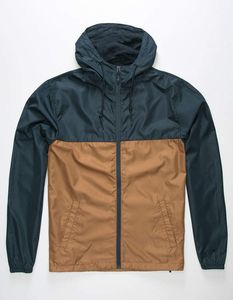 Veste d'hiver coupe-vent pour homme de haute qualité, col montant, respirante, en duvet, 100 % polyester/coton. - Product Image 1