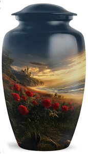 Urne funéraire artisanale de conception américaine moderne pour adulte – Magnifique urne commémorative pour enterrement et funérailles - Product Image 3