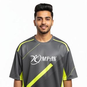 Camiseta Urbana de Corte Regular con Sublimación para Hombre, Ropa Casual de Moda, Poliéster/Algodón, Transpirable y de Secado Rápido - Product Image 1