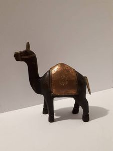 Centre de table classique en bois en forme de chameau, figurine animale faite à la main pour la décoration intérieure et les cadeaux - Product Image 6