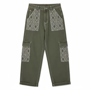 Jeans en denim baggy pour femmes, coupe décontractée, service OEM, conçus pour le confort, style tendance et tenues décontractées. - Product Image 4