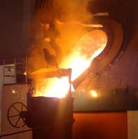 Fourneau à induction compact pour la fusion du fer, utilisé en fonderie, pour la fonte du fer brut et de l'acier inoxydable, à vendre