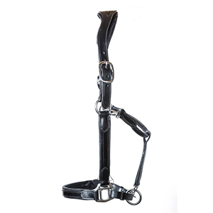 Premium Quality Genuine Leather Customizable Anatomic Horse <b>Halter</b> Breathable Comfortable Fancy Stitching Zinc Alloy Hardware - Product Image 3