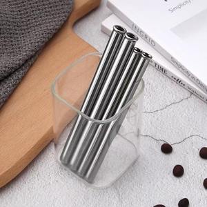 Pajitas Reutilizables Ecológicas de Metal, Pajitas de Acero Inoxidable de Grado Alimenticio, Color Cobre y Oro Rosa, para Cócteles, Accesorios de Bar - Product Image 5