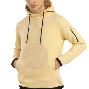 Sudadera con Capucha de Diseño Minimalista para Hombre, Suave Algodón, Estilo Casual Elegante, Moda Urbana y para Combinar en Capas - Product Image 5