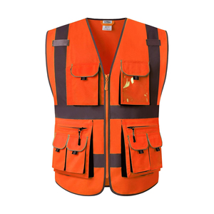 Chaleco de Seguridad Reflectante Personalizado, Uniformes de Trabajo Industriales Transpirables, Fabricante Premium, Producción en Masa - Product Image 1