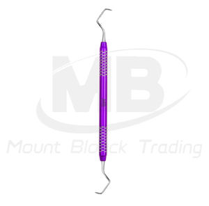 Instrumental Médico de Alta Calidad: Juego de 7 Curetas Gracey con Mango Hueco y Raspadores de Colores para Cuidado Periodontal - Product Image 4