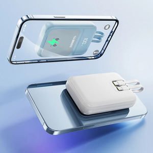 Cargador Magnético Súper Rápido y Potente, Batería Externa de 20000 mAh, PD 15W, Cable Doble USB Tipo-C Integrado, Inalámbrico para Viajes - Product Image 2