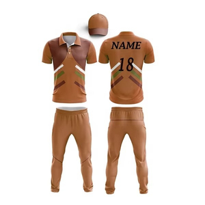 Uniforme de Cricket de Diseño Moderno, Manga Corta, Logotipo Personalizado Impreso, Ropa Deportiva de Equipo, Precio de Fábrica al por Mayor 2026 - Product Image 1