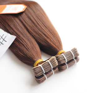 Extensions de cheveux en bande pour un volume sans effort 100% cheveux vietnamiens bruts Remy vierge cuticule alignée couleurs et longueurs personnalisées - Product Image 2