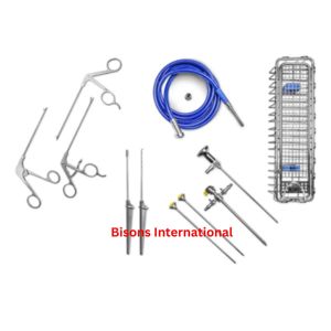 ชุดเครื่องมือผ่าตัดข้อเข่าแบบส่องกล้อง BISONS ทำจากเหล็กกล้าไร้สนิม ชุดเครื่องมือผ่าตัดกระดูกและข้อแบบส่องกล้อง - Product Image 3