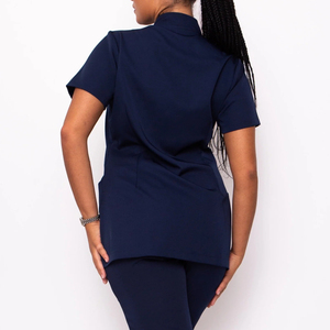 Uniforme de travail de haute qualité respirant en polyester, coton et élasthanne pour salon de beauté, spa, hôtel, unisexe - Product Image 6
