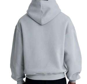 Mens Hoodie Cotton Pullover Sweatshirt Soft <b>Fabric</b> Comfortable Casual Hooded Top Relaxed Fit Everyday Street Style Fashion Wear - Product Image 4